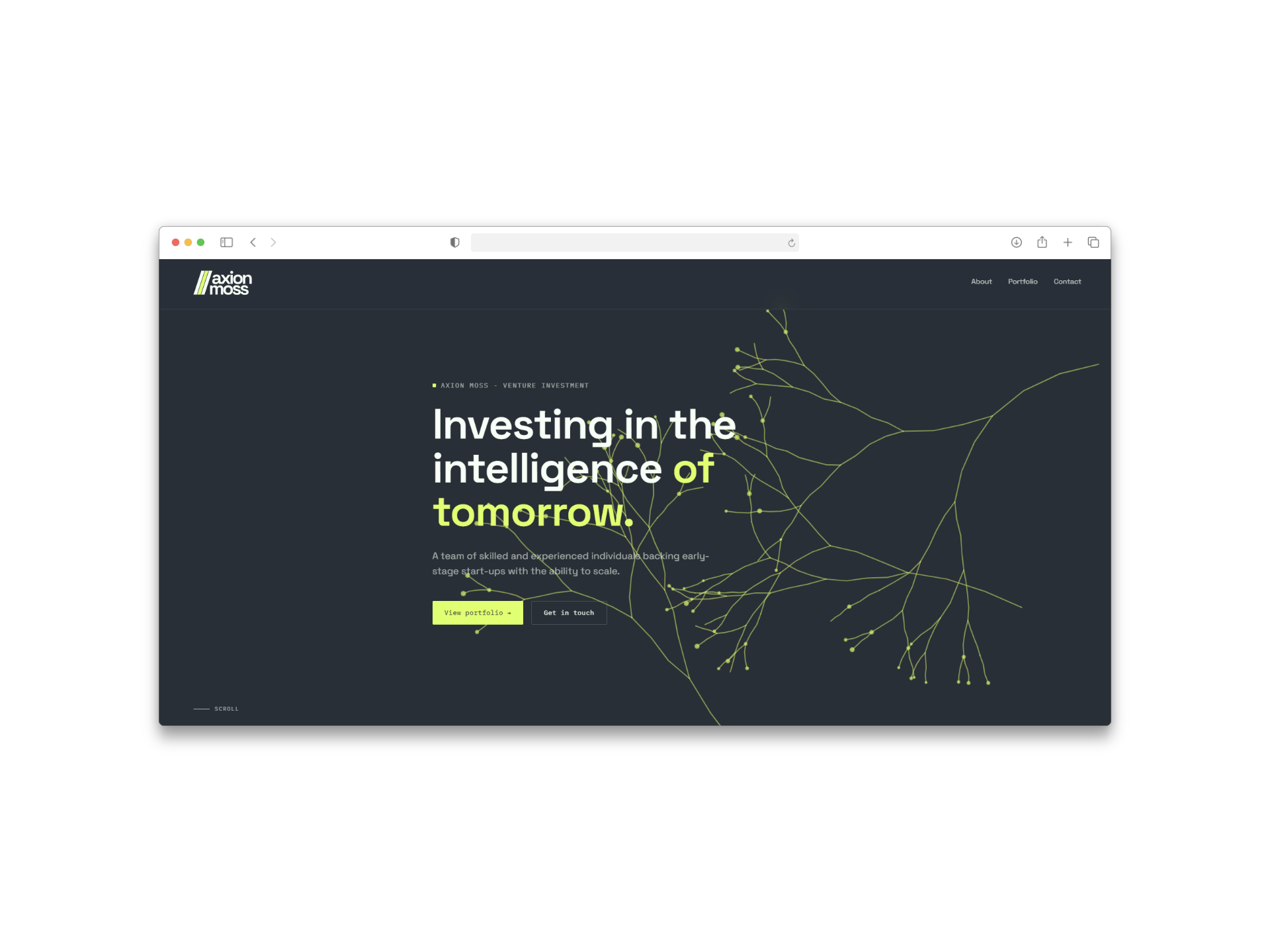 Axion Moss website